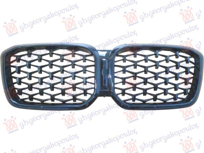 Grilë e ngjyrosur me të zezë (HONEYCOMB) (M-SPORT)