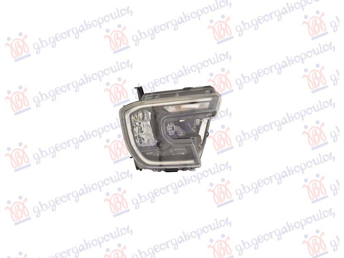 Feneri i përparmë LED (LED/PY21W) (me motorr) (E) (DEPO)