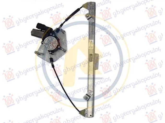 Regullator elektrik i xhamit të përparëm (pa motorr) (A cilësia)