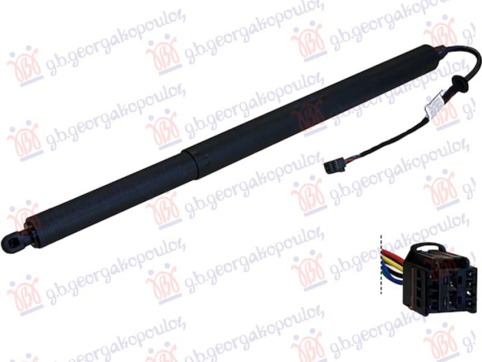 Piston me gaz për derën e bagazhit elektrike RH=LH (6PIN)