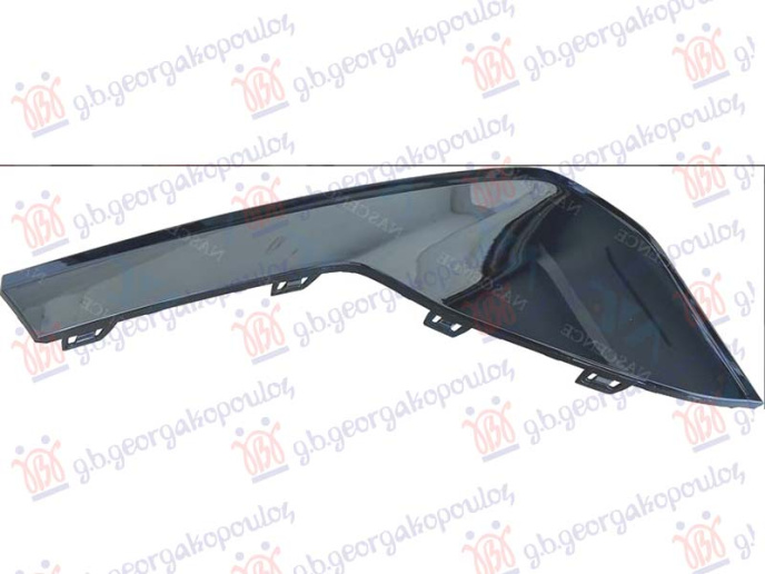Shirit i parakolpit të përparëm (e ngjyrosur e zezë)