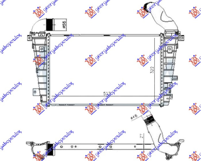 Interkuler 2.0 benzinë - 1.7-1.9 CDTI dizel (523x322) (NISSENS)