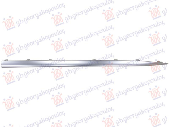 Shirit pragu dera e përparme plastik  (argjend) (AMG-LINE)
