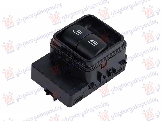 Buton dere i përparëm (e dyfisht) (3pin)