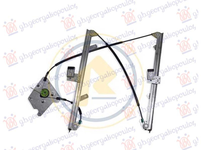 Regullator elektrik i xhamit të përparëm komfort  (pa motorr) (W463) 2001- (A cilësia)