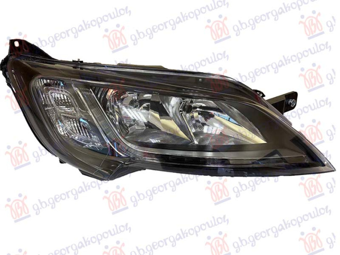 Feneri i përparmë elektrik e zezë me LED DRL (E ) (turqi)