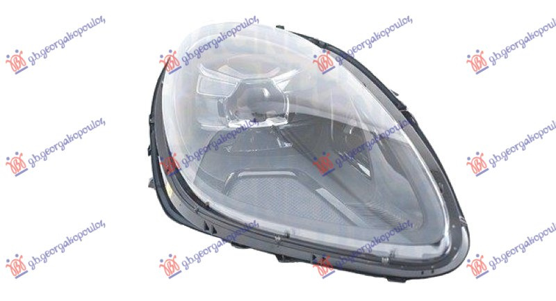 Feneri i përparmë full LED (PDLS) BLACK (E) (MARELLI)