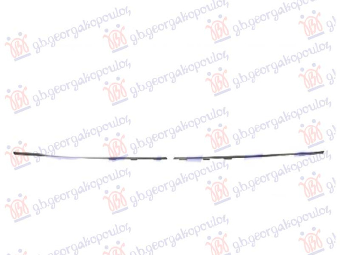 Shirit për grilë krom (SET 2 PCS)
