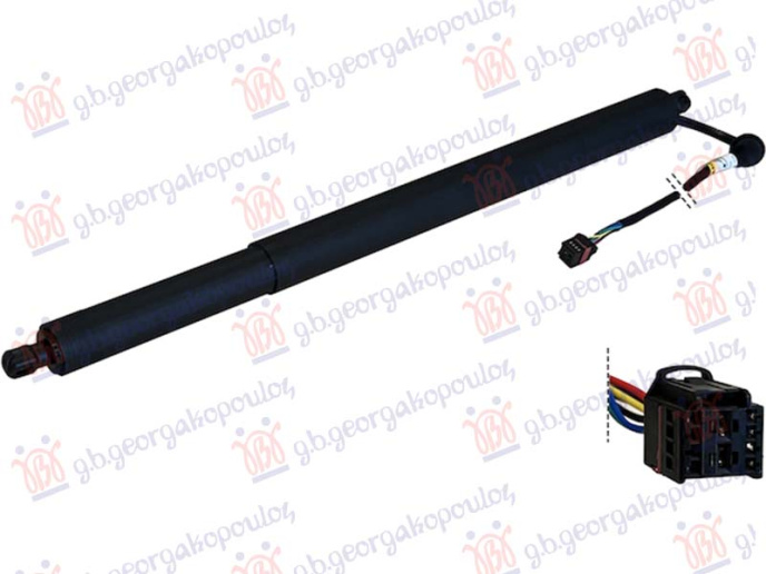 Piston me gaz për derën e bagazhit elektrike RH=LH (7PIN)