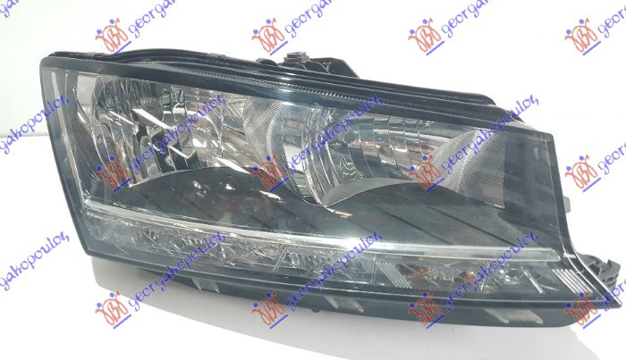 Feneri i përparmë (H7/H7) me LED DRL (E) (TYC)