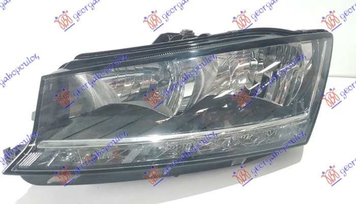 Feneri i përparmë (H7/H7) me LED DRL (E) (TYC)