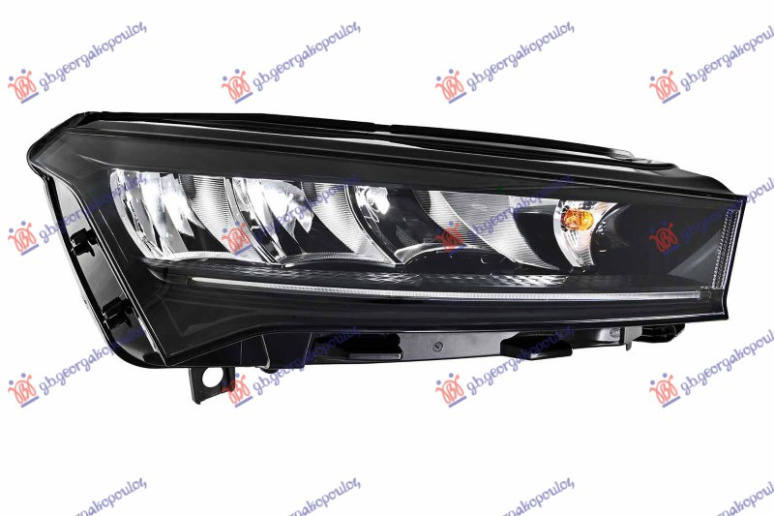 Feneri i përparmë (LED/WY21W) me LED DRL (HELLA)