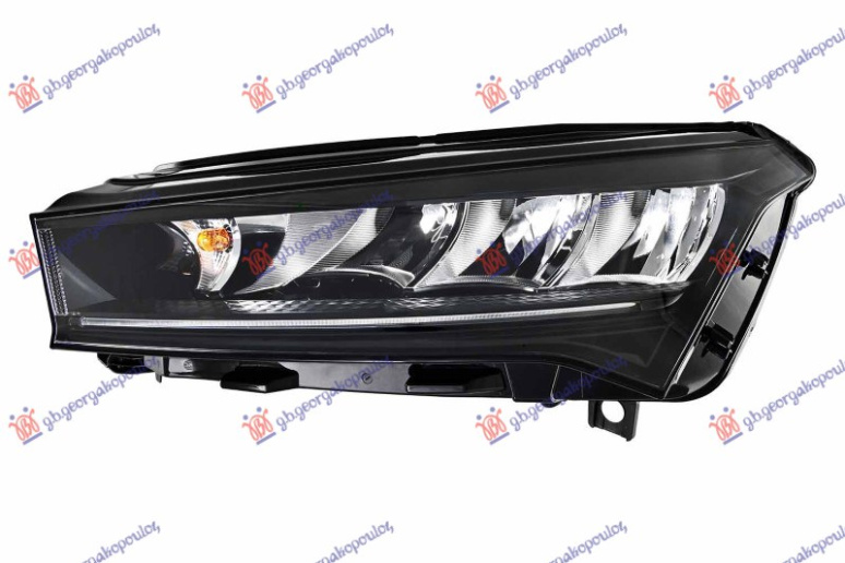 Feneri i përparmë (LED/WY21W) me LED DRL (HELLA)
