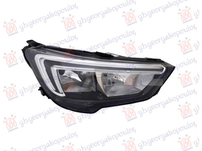 Feneri i përparmë elektrik LED 3 (E) (TYC)