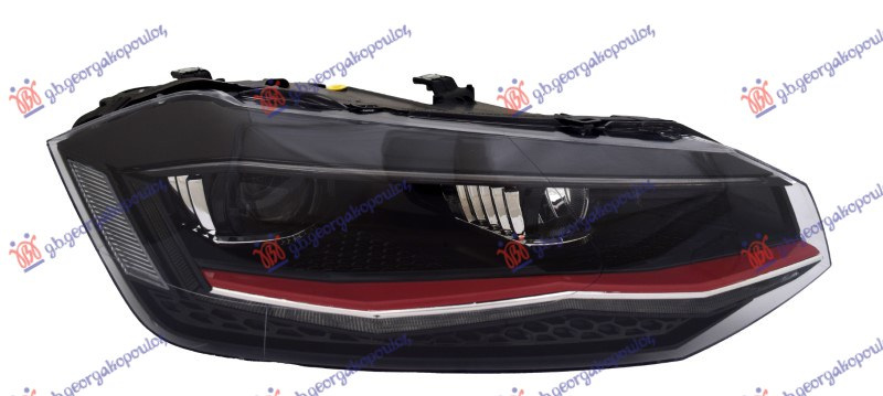 Feneri i përparmë LED (me shirit të kuq) (VALEO TYPE) (GTI) (E) (TYC)