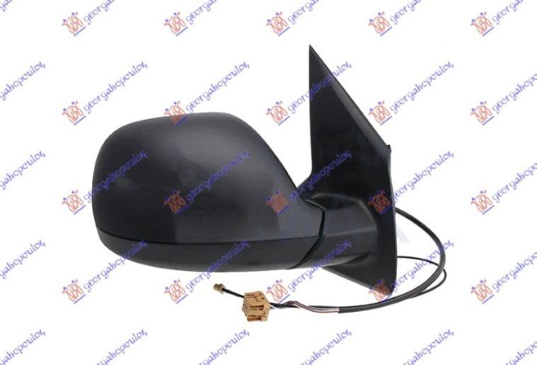 Pasqyr dere me ngrohje elektrike me antenë (CONVEX GLASS)