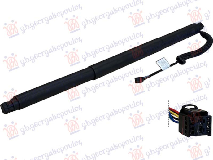 Piston me gaz për derën e bagazhit elektrike RH=LH (6PIN)