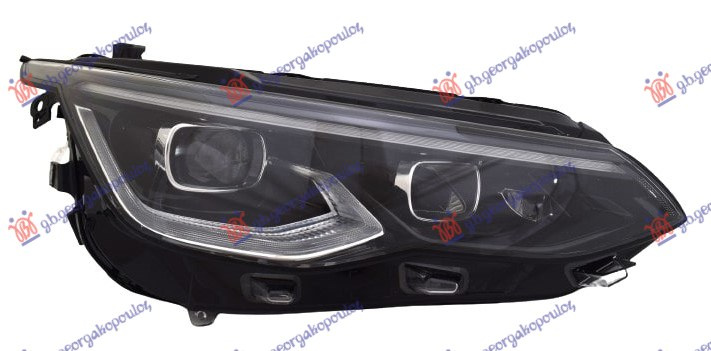 Feneri i përparmë elektrik e zezë LED PLUS (E) (TYC)