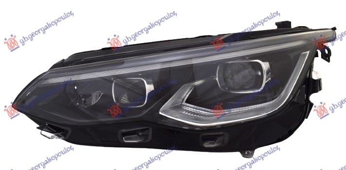 Feneri i përparmë elektrik e zezë LED PLUS (E) (TYC)