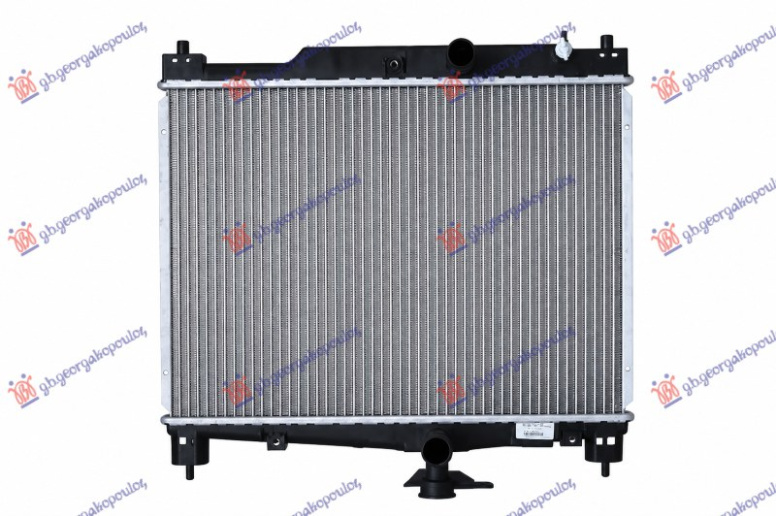 Radiator 1.0-1.3 benzinë +/- A/C (350x490) (NRF)