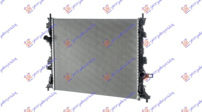 Radiator 1.0 benzinë-1.5 dizel (automatik) - 1.5 benzinë-2.0 dizel (manual) (672x488) (NRF)