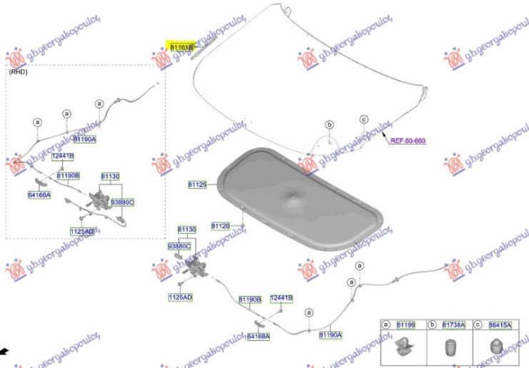 Piston me gaz për kofonon (O)