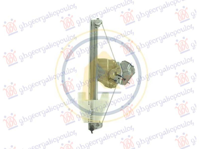 Regullator elektrik i xhamit të përparëm (pa motorr)  (A cilësia)