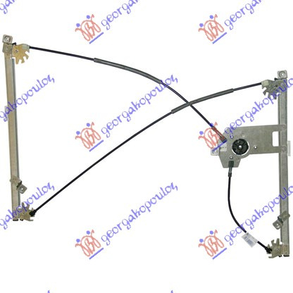 Ngritës/rregullator dritare 3 dyer (pa motor) (А cilësi)