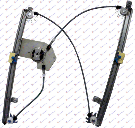 Ngritës/rregullator për dritaren e përparme 5 dyer (pa motor)