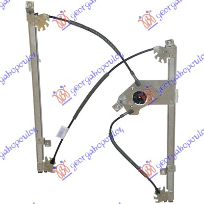 Ngritës/rregullator për dritaren e përparme 5 dyer (pa motor) (А cilësi)