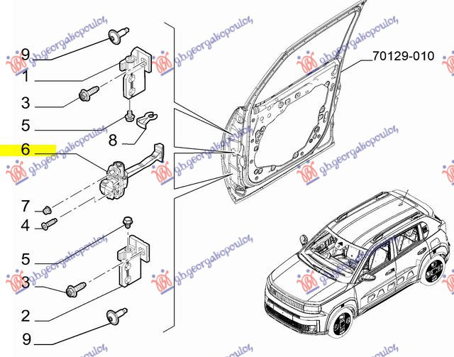 Kufizues i derës së përparme