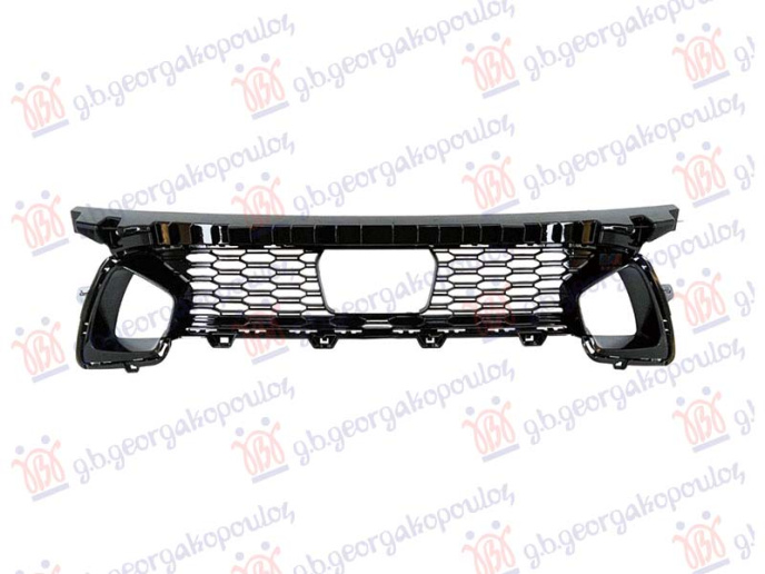 Grilë për parakolpin e përparëm (e zezë shkëlqyese)(M-SPORT)