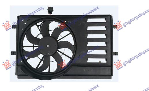 Ventilator për radiator me motor komplet benzinë