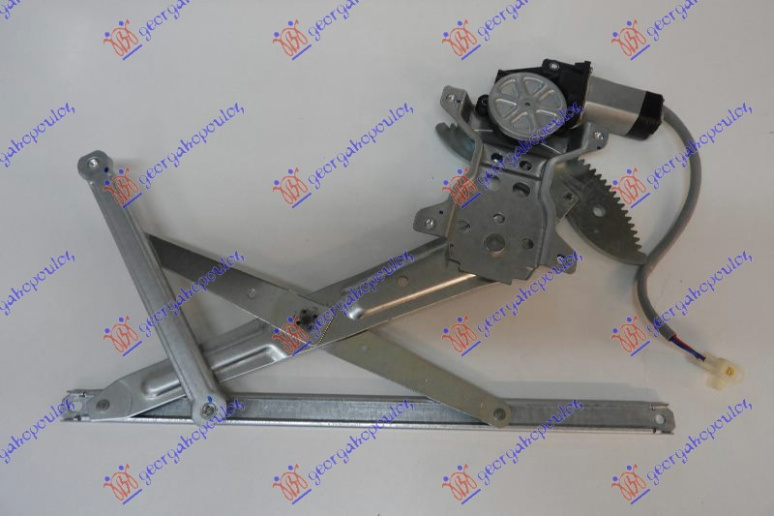 Ngritës/rregullator për dritaren e përparme 5 dyer (2 pinë)