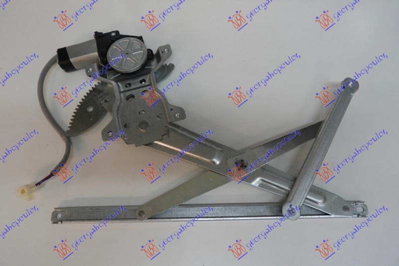 Ngritës/rregullator për dritaren e përparme 5 dyer (2 pinë)