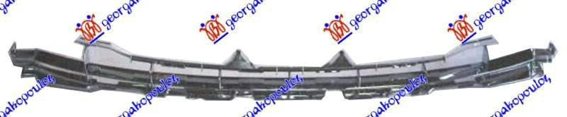 Grilë qendore në parakolpin e përparme e sipërme krom (sport) -2010