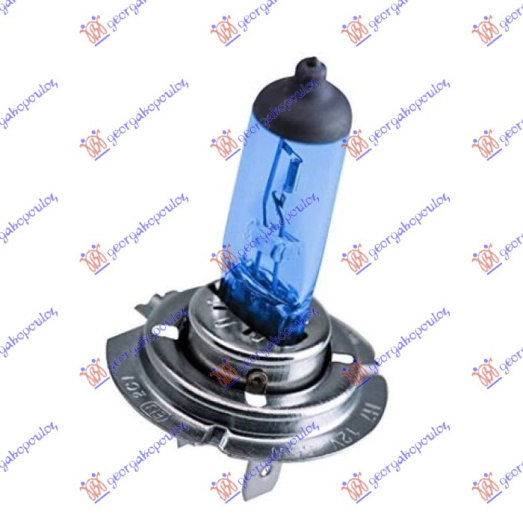 Drita H7.12v 55w e ngjyrë e kaltër xenon p26d