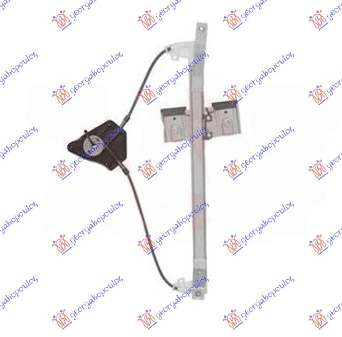 Ngritës/rregullator për dritaren e pasme elektrik (pa motor)
