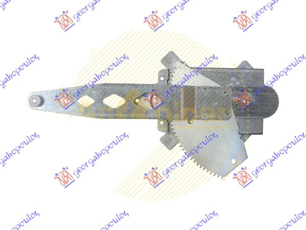 Ngritës/rregullator për dritaren e pasme elektrik (pa motor) -04 (А cilësi)