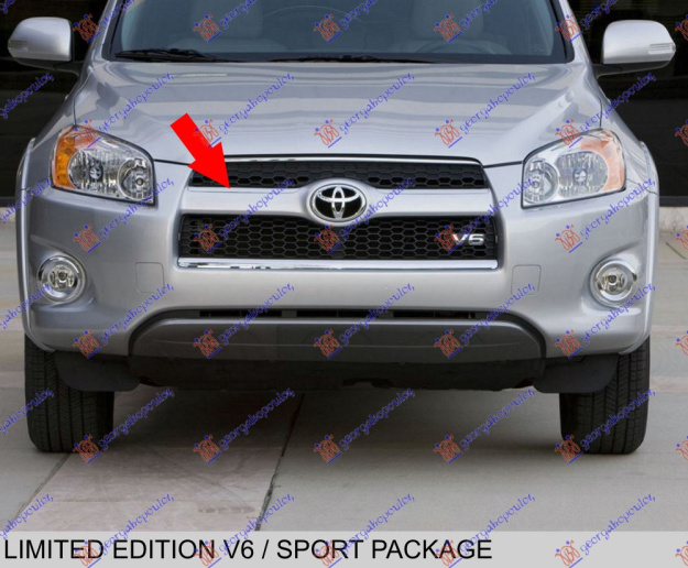 Shirit kornizë/grilë krom i mesëm LIMITED v6/sport pack