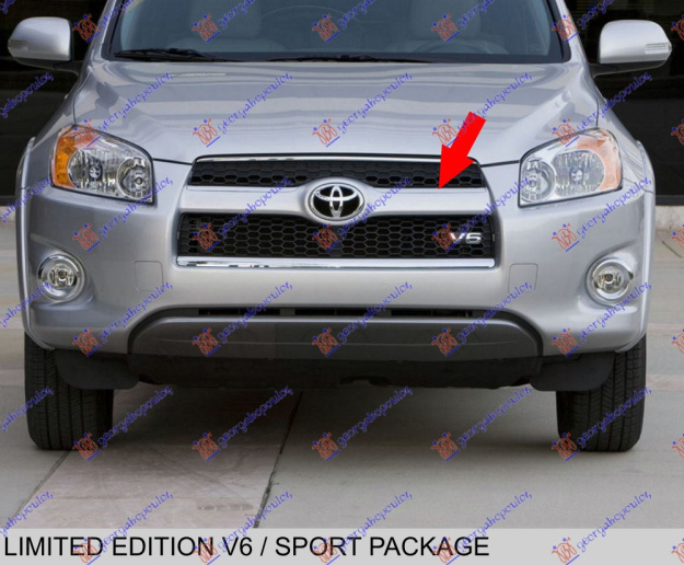 Shirit kornizë/grilë krom i mesëm LIMITED v6/sport pack