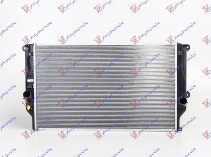 Radiator për motor 2.2 D4D dizel (me/pa kondicioner) (marsh manual) (668x409) (KOYO)