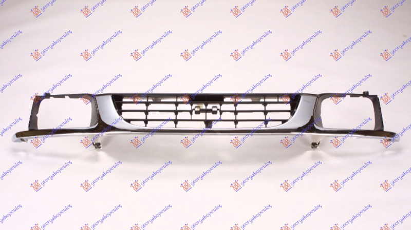 Maskë pvc/grilë krom