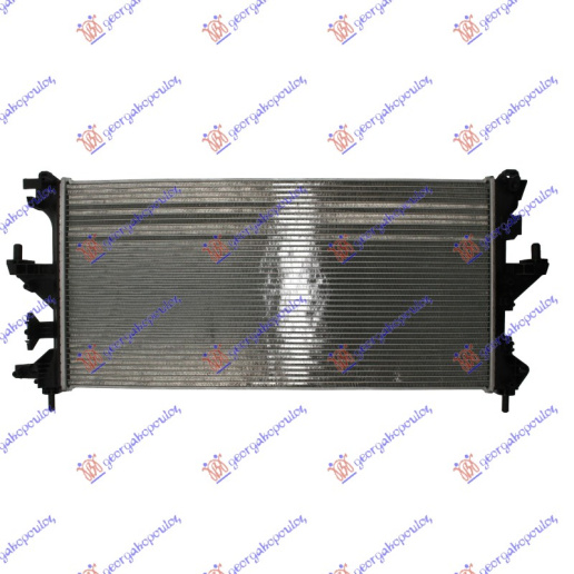 Radiator për motor 2.3 JTD pa kondicioner dizel (marsh manual) (780x380x34)