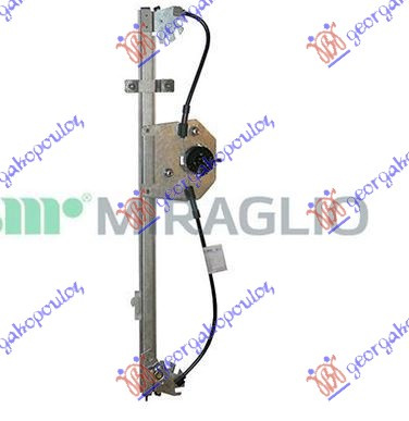 Ngritës/rregullator për dritaren e përparme elektrik (pa motor) (А cilësi)
