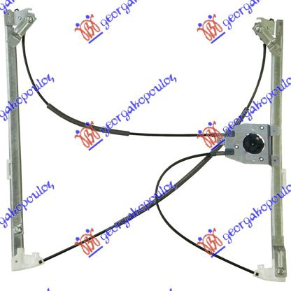 Ngritës/rregullator për dritaren e përparme elektrik (pa motor) (А cilësi)