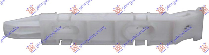 Shtërngues/mbajtës për parakolpin e përparmë plastik -13 (majtas=djathtas)
