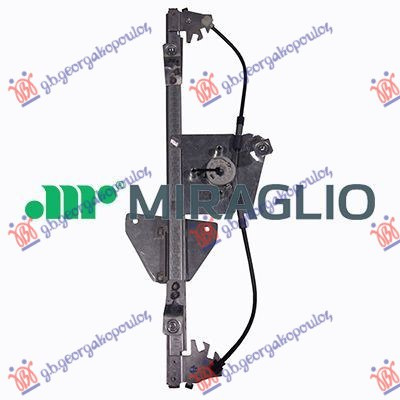 Ngritës/rregullator për dritaren e pasme elektrik 5 dyer (pa motor) (А cilësi)