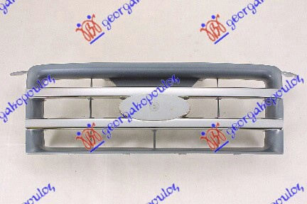 Maskë pvc/grilë krom