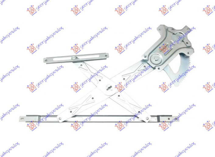 Ngritës/rregullator për dritaren e përparme elektrik (pa motor)